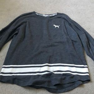 Pink Victoria’s Secret crew neck